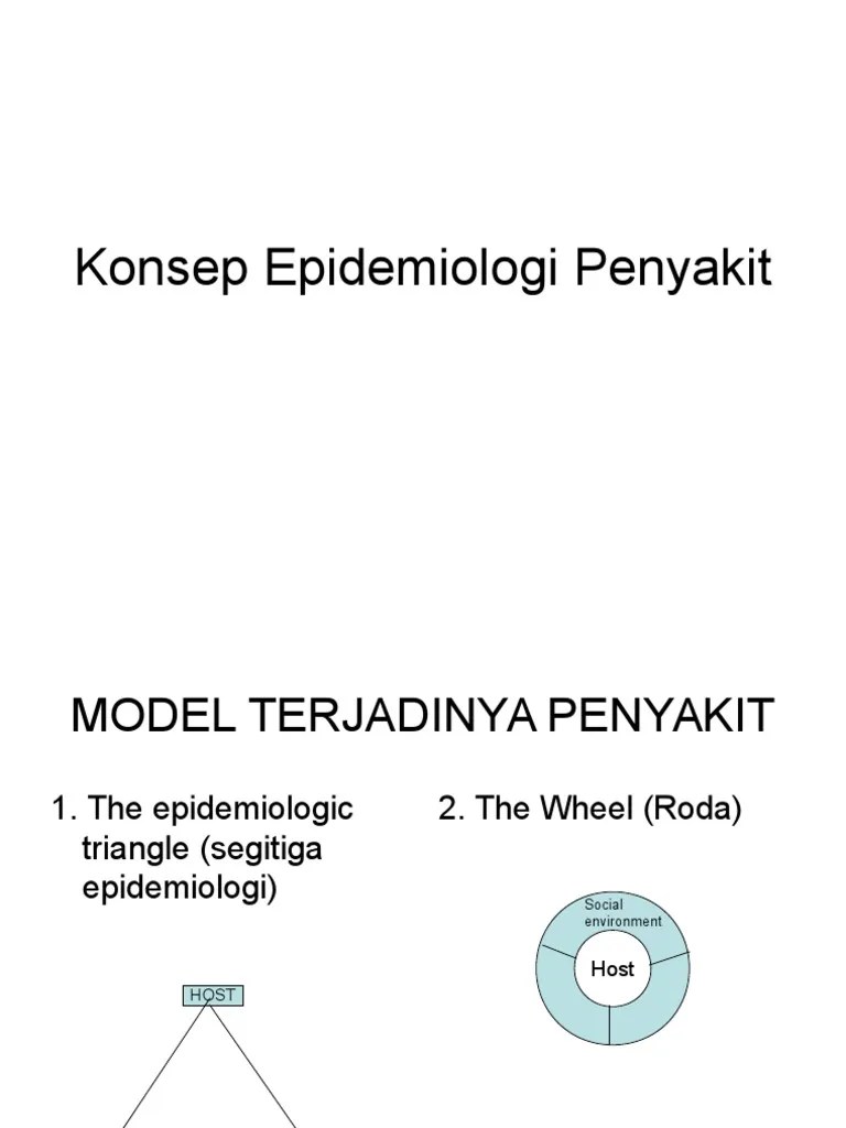 Segitiga Epidemiologi | PDF
