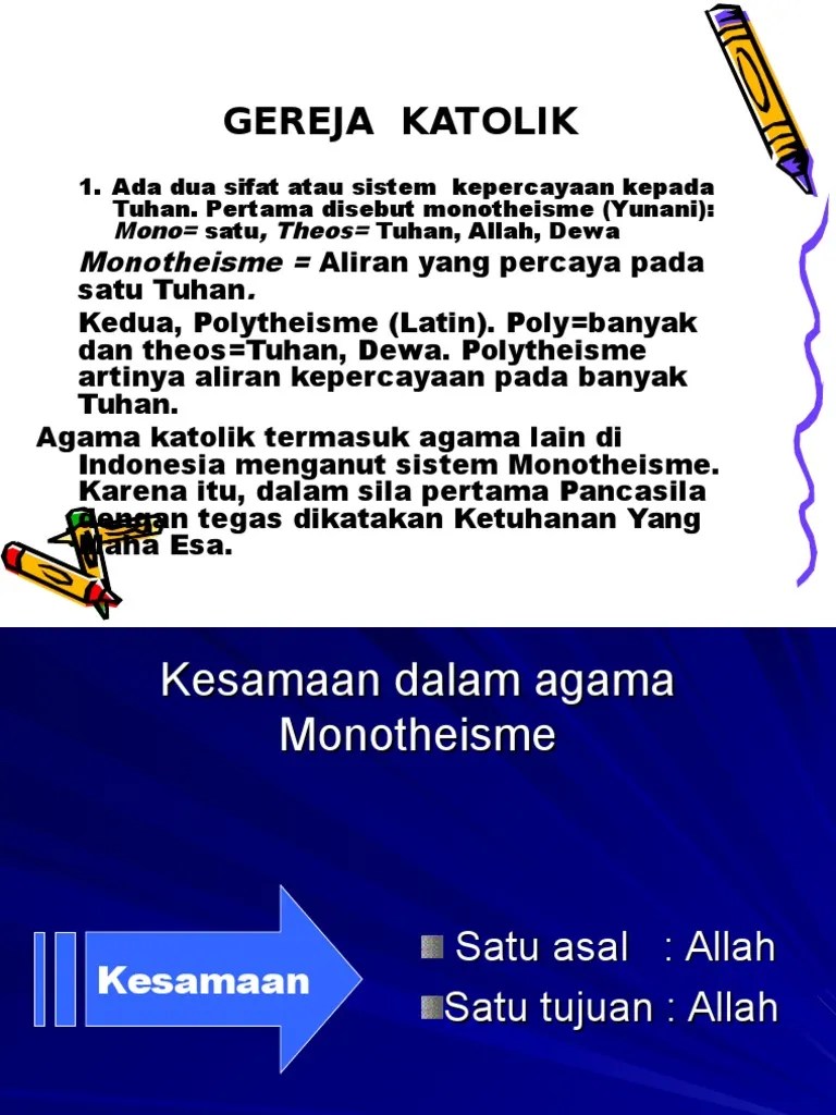 Pengertian Katolik | PDF