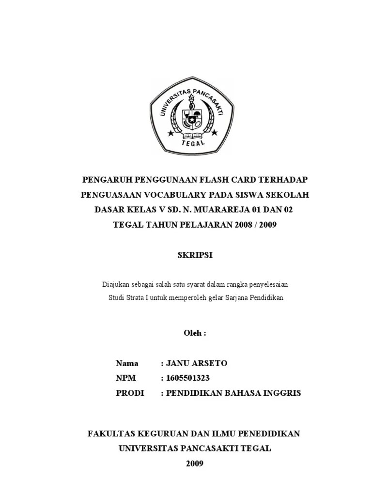 Skipsi Bahasa Inggris 2 | PDF