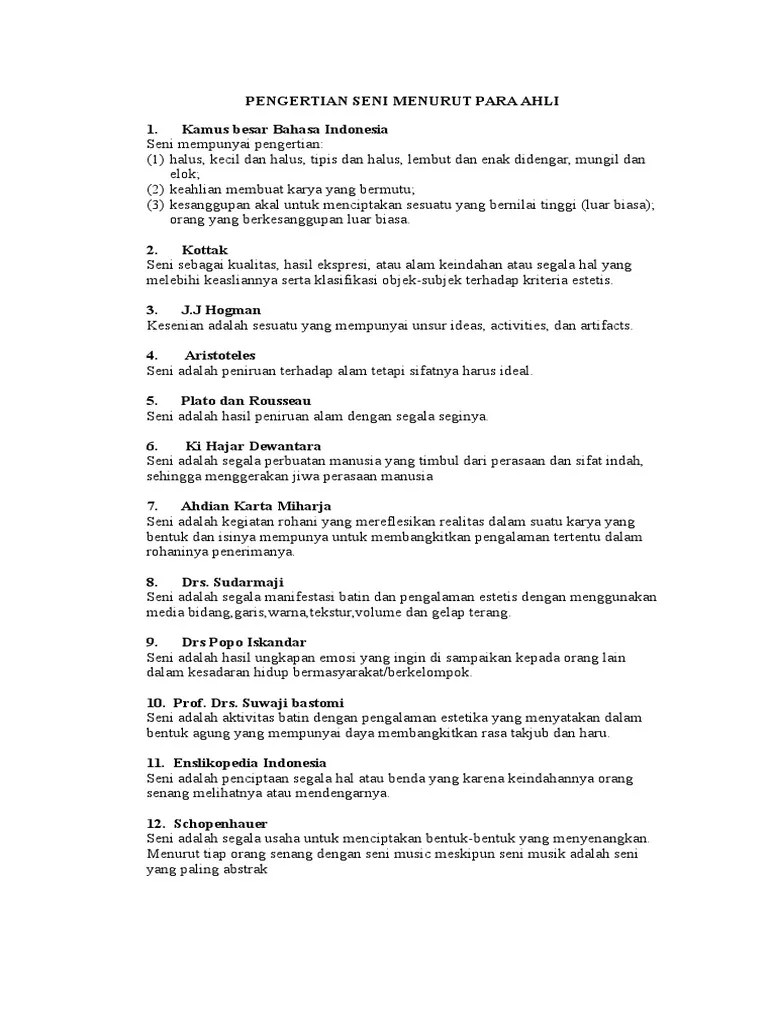 Definisi Bahasa Indonesia Menurut Ahli