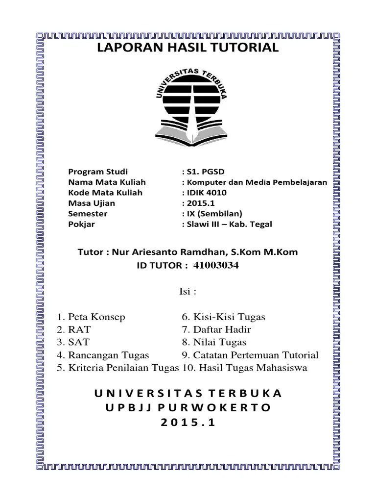 Sat, Rat, Rancangan Tugas, Kriteria Penilaian, Kisi2, Peta Konsep | PDF