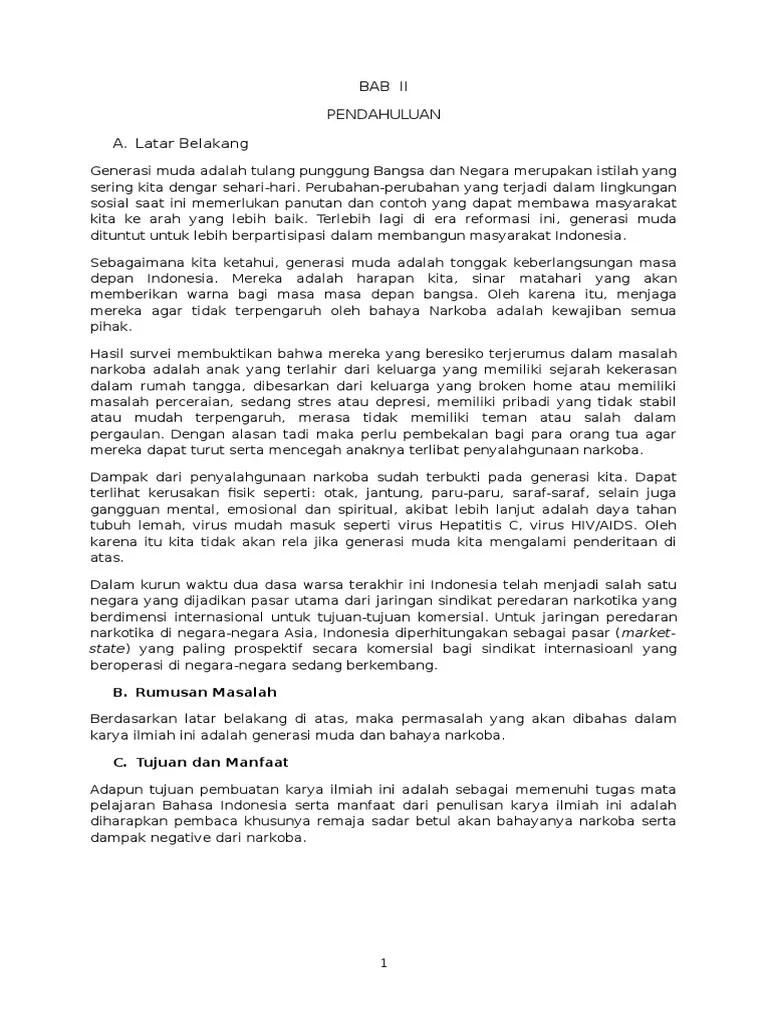 Makalah Kenakalan Remaja - Remaja Narkoba | PDF