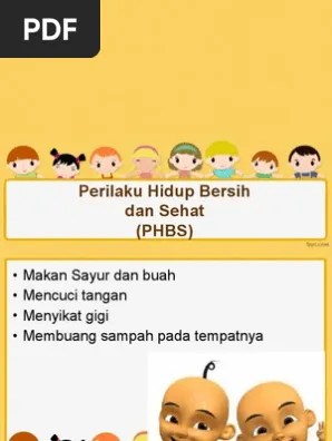 Penyuluhan PHBS Di SD | PDF