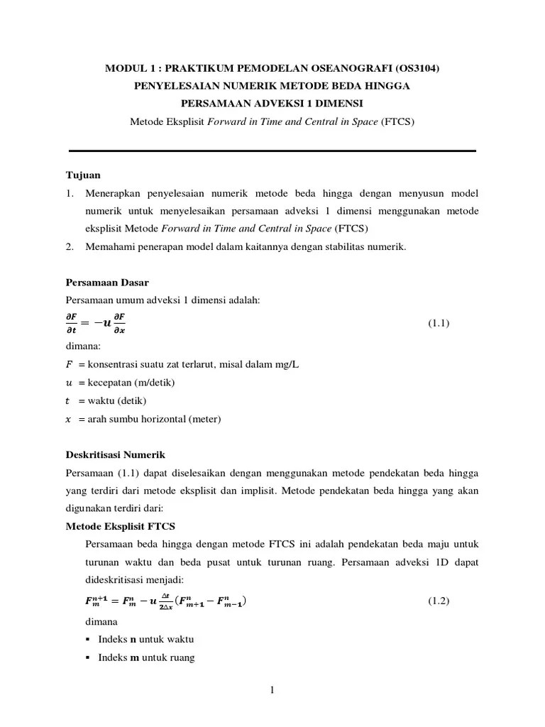Modul Praktikum 1 Daring w6 | PDF