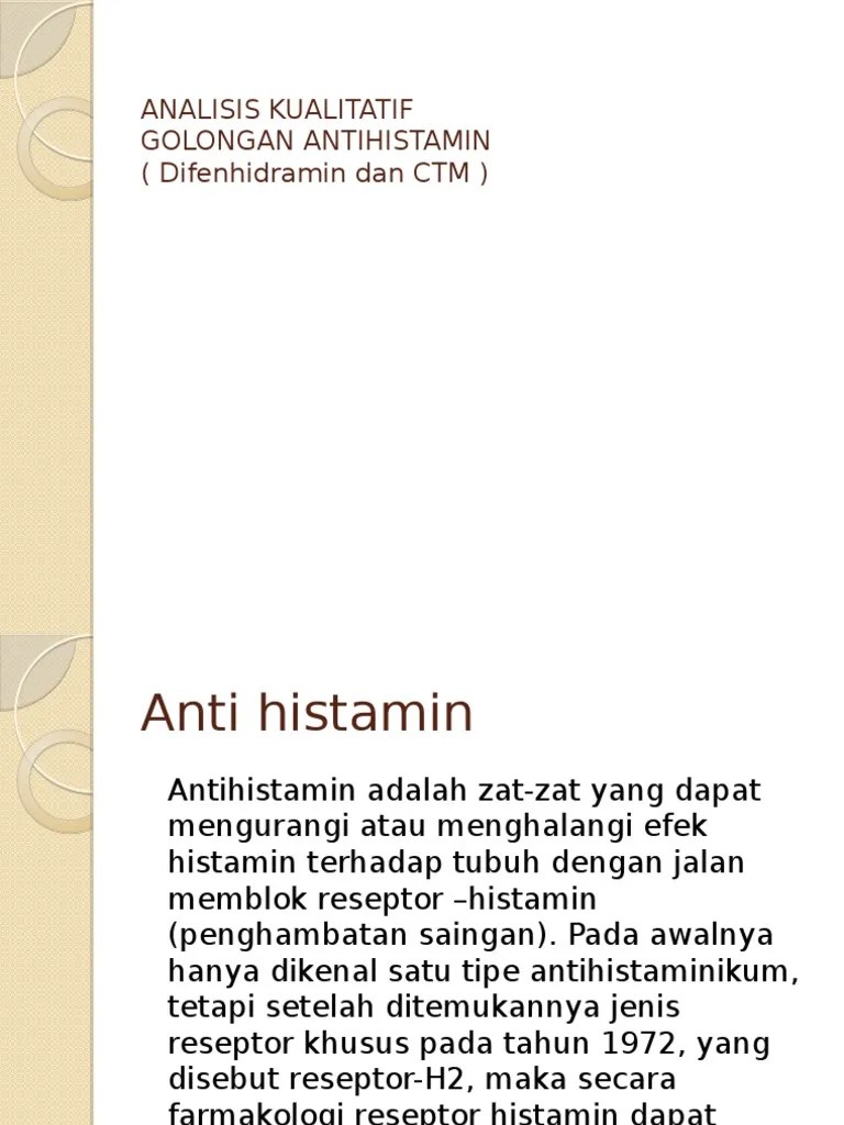 Kimfar Antihistamin | PDF