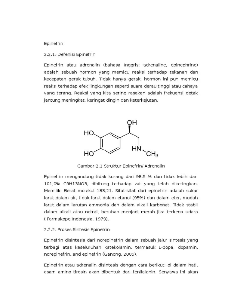 Epinefrin | PDF