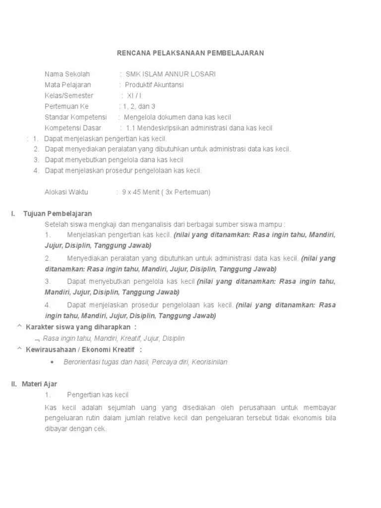 30 Sebutkan Prosedur Pada Bagian Pemegang Dana Kas Kecil - Info Dana Tunai