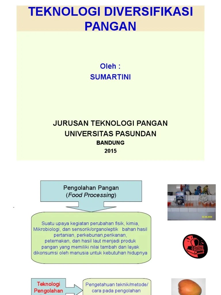 Diversifikasi Pangan | PDF