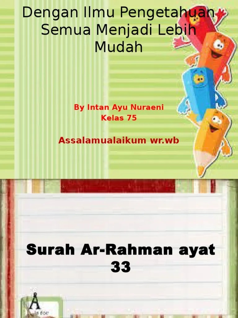 Dengan Ilmu Pengetahuan Semua Menjadi Lebih Mudah | PDF