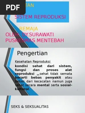 Materi Penyuluhan Kespro Anak SD | PDF