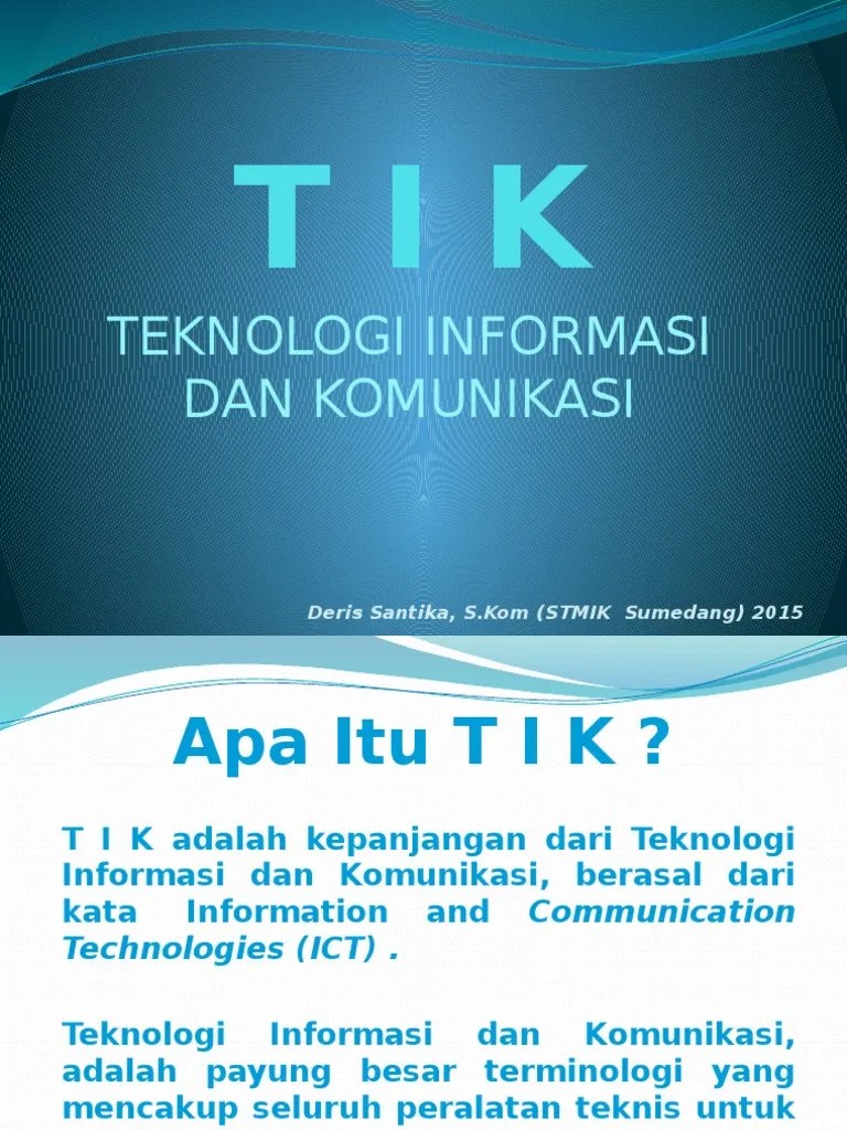 T I K (Materi 2) | PDF