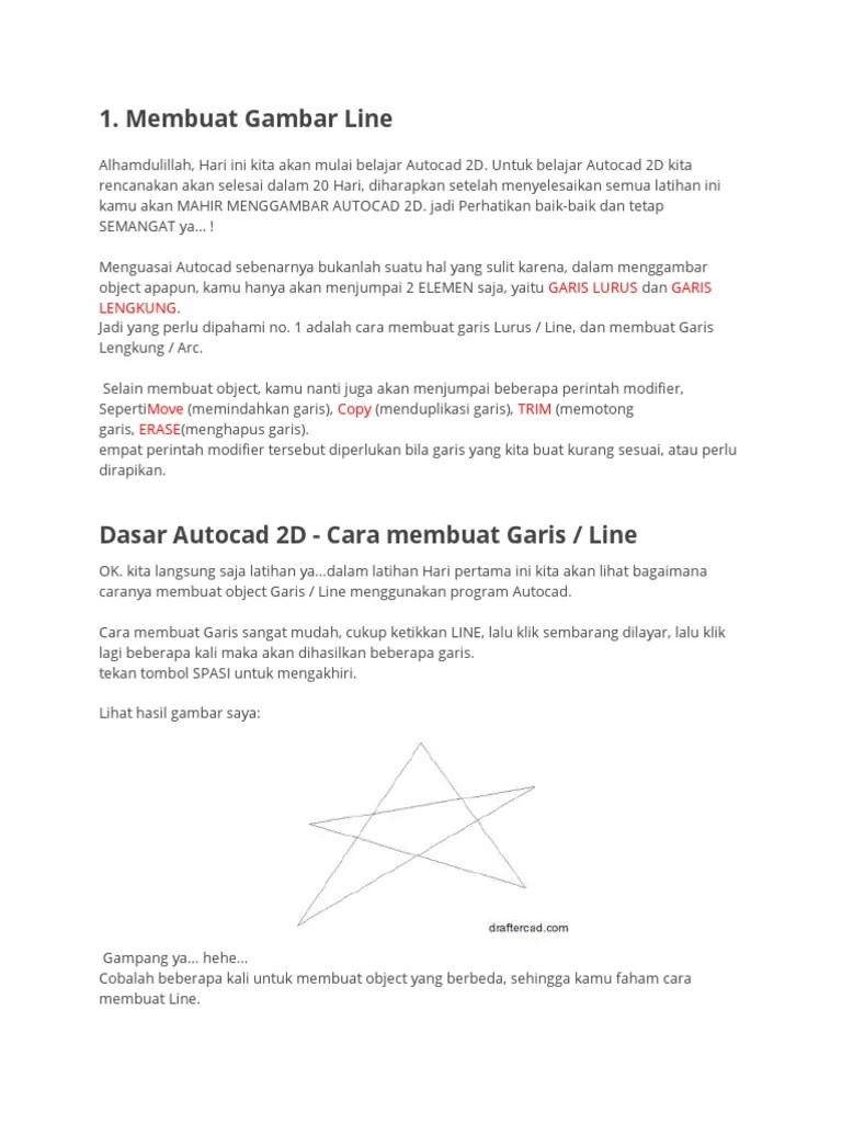 20 Hari Belajar Autocad