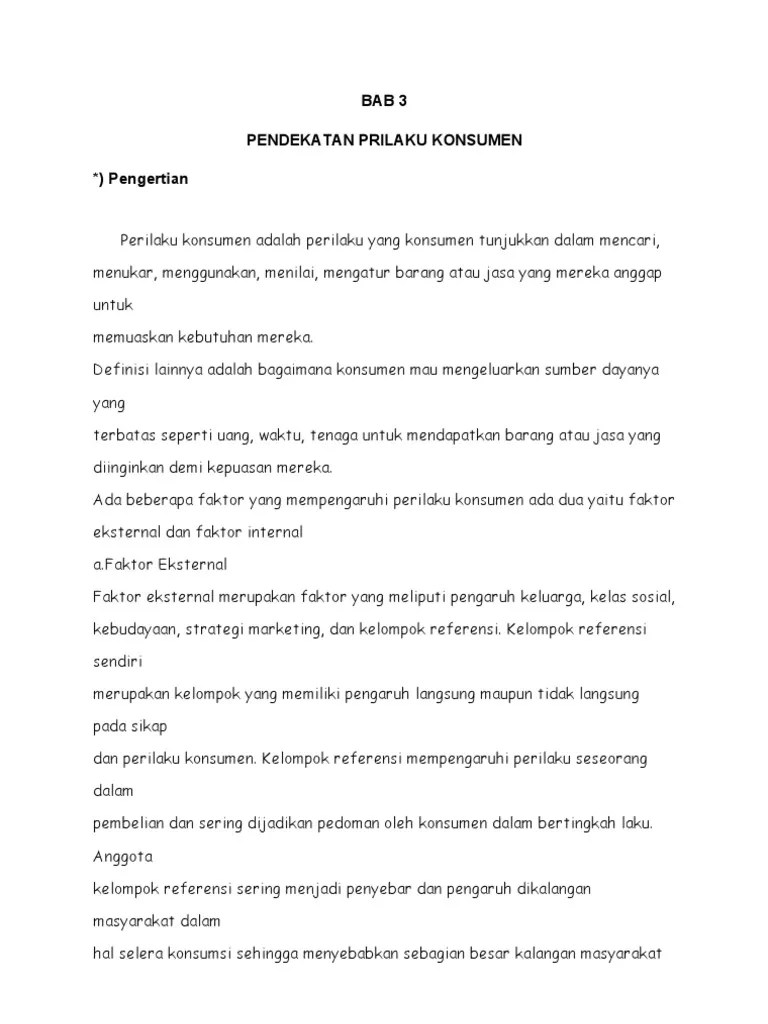 PErilaku Produsen &amp; Konsumen | PDF
