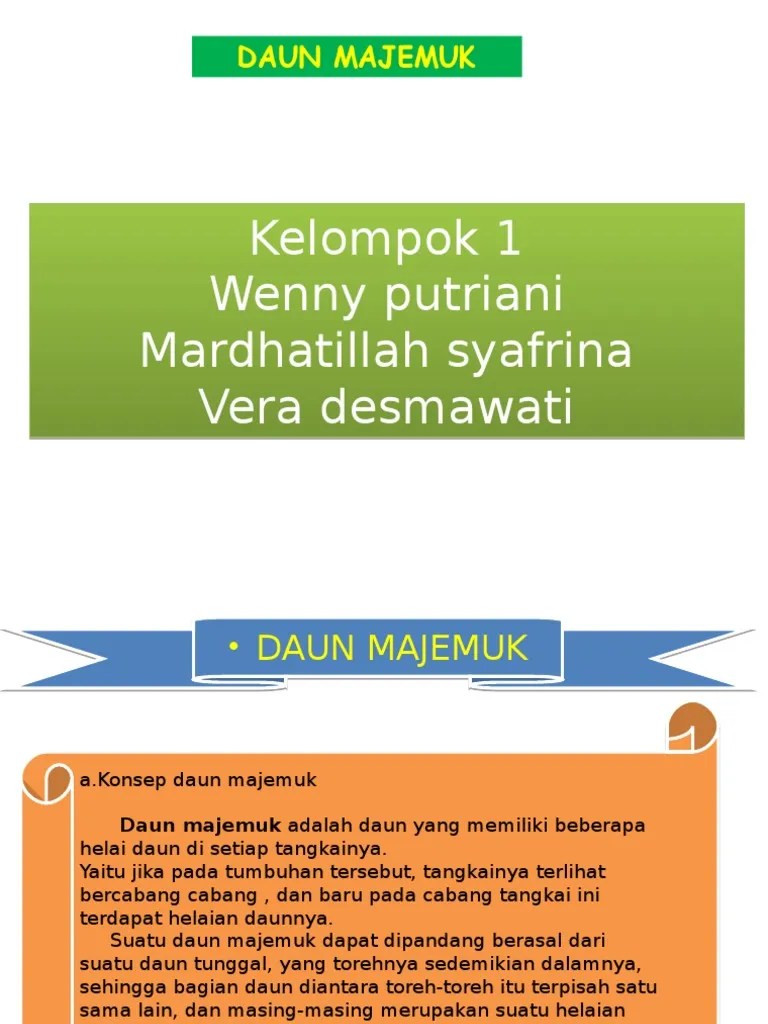 6 Daun Majemuk | PDF