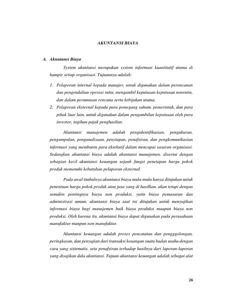 2 Akuntansi Biaya - Ekonomi Manajerial | PDF