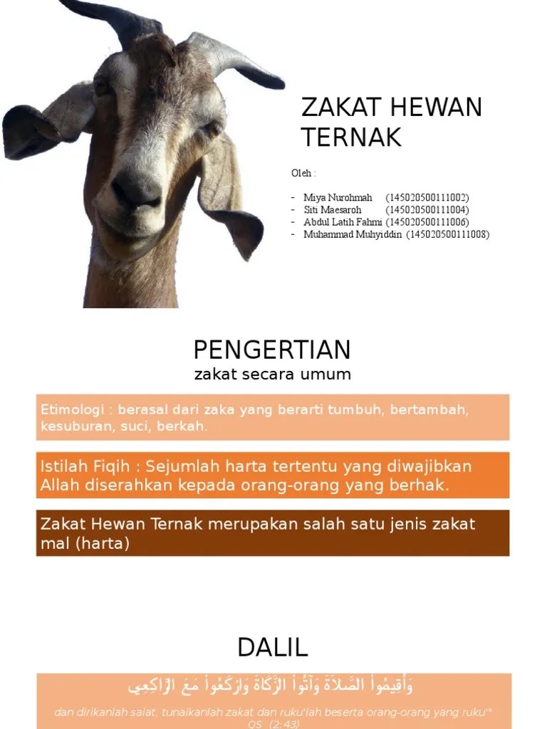 Zakat Hewan Ternak | PDF