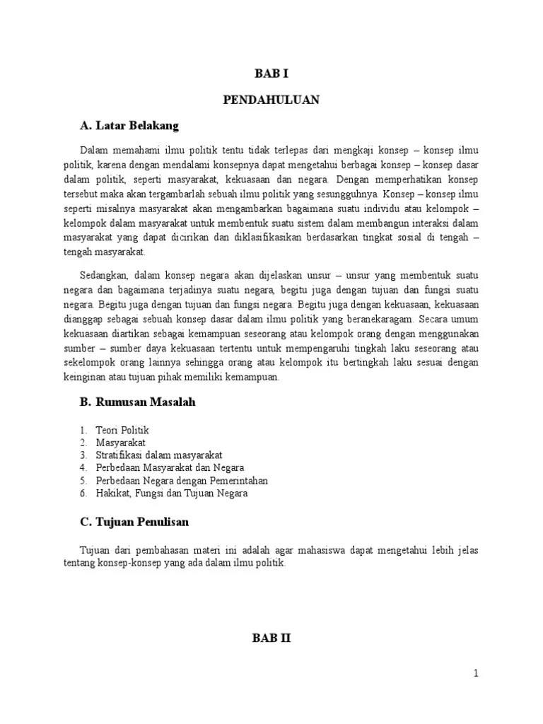 Makalah Konsep Masyarakat – Dengan