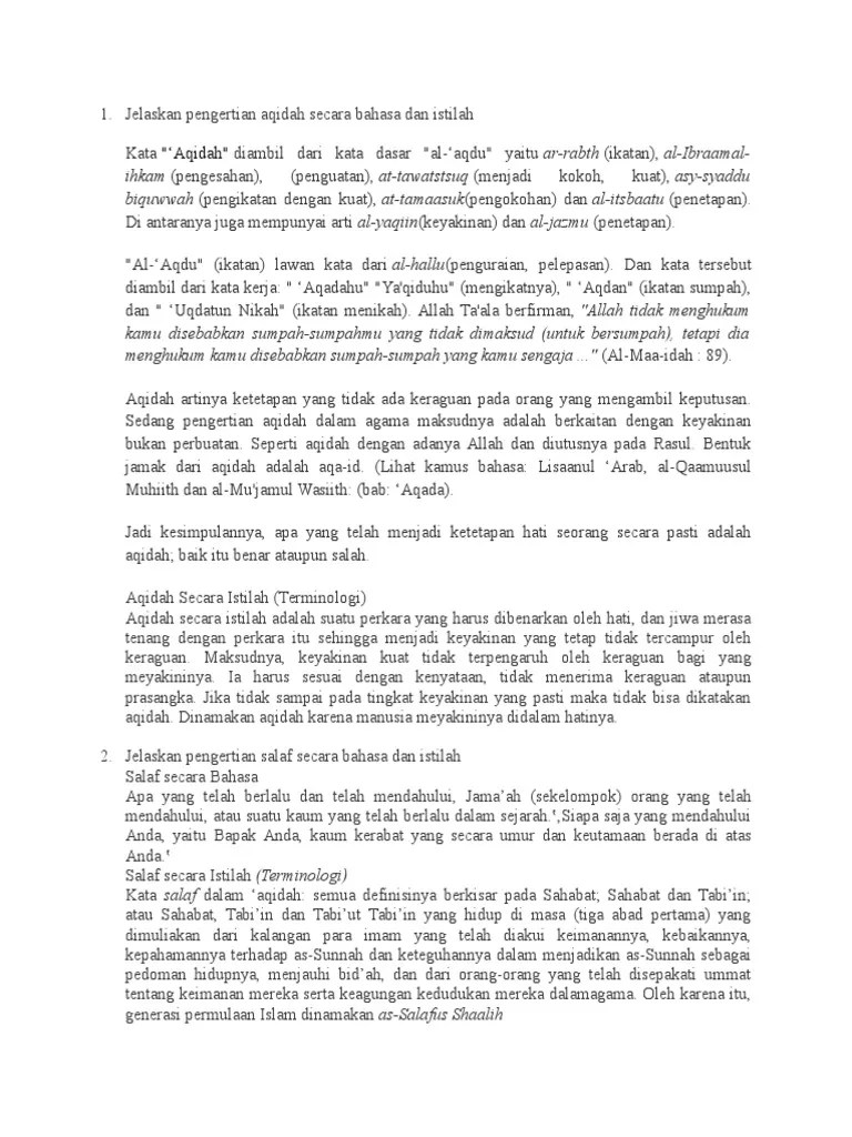 Jelaskan Pengertian Al Quran Dan Hadis Secara Istilah – Mudah