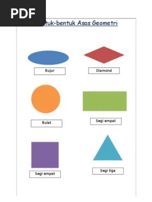 Bentuk-Bentuk Asas Geometri | PDF