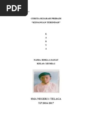 Cerita Sejarah Pribadi | PDF