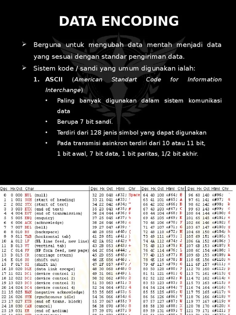 BAB 4 (Data Encoding) | PDF