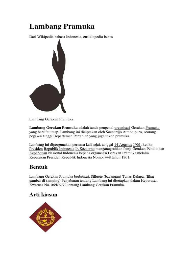 Lambang Pramuka | PDF