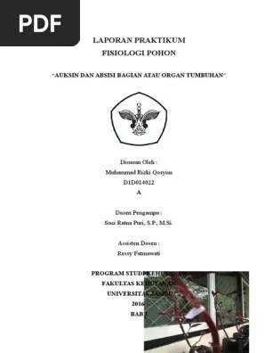 Auksin Dan Absisi Muhammad Rizki Qosyim | PDF