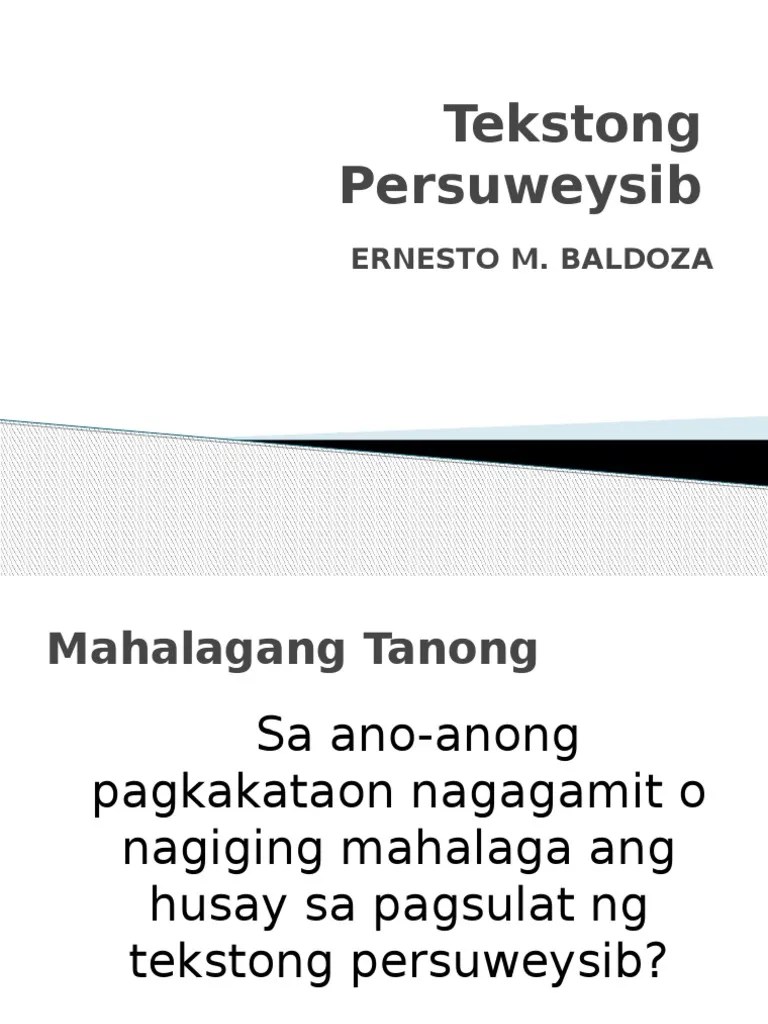 Tekstong