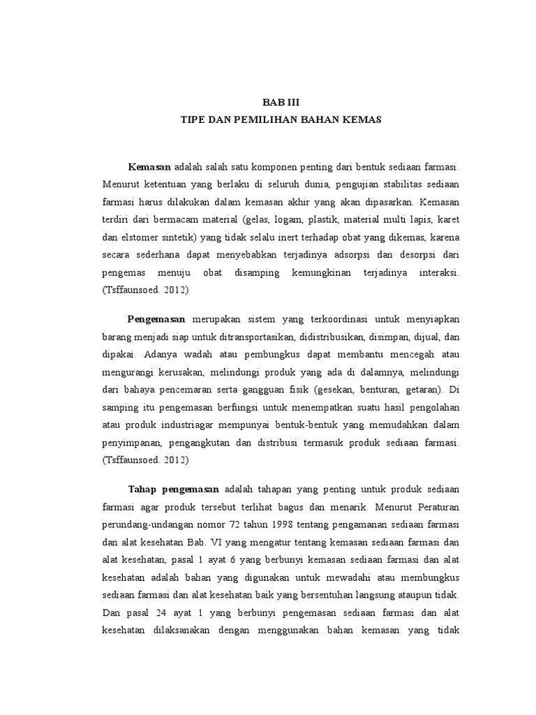 Wadah Atau Tempat Yang Melindungi Produk Dari Bahaya Pencemaran Disebut -  Sebuah Tempat