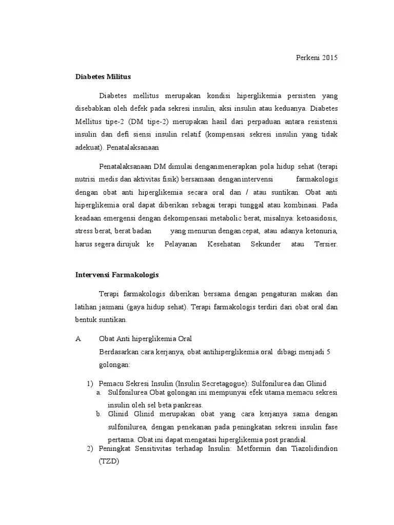 Farmakologi DM | PDF