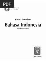 Buku Siswa Bahasa Indonesia Kelas 10 Revisi 2017 | PDF
