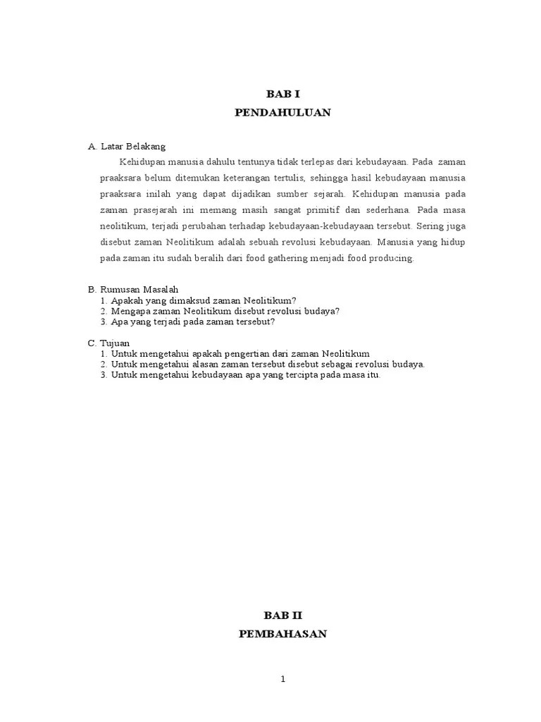 Zaman Batu Muda | PDF