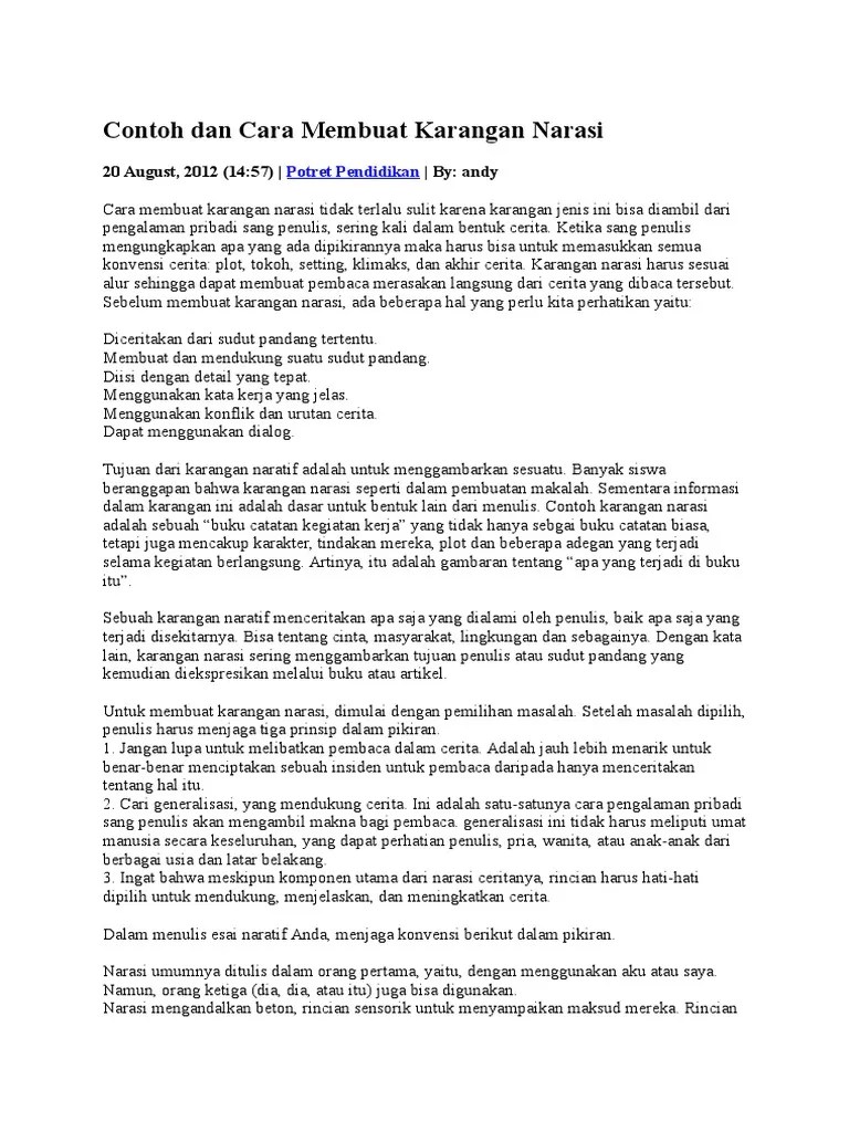 Contoh Karangan Tentang Pendidikan - Aneka Macam Contoh