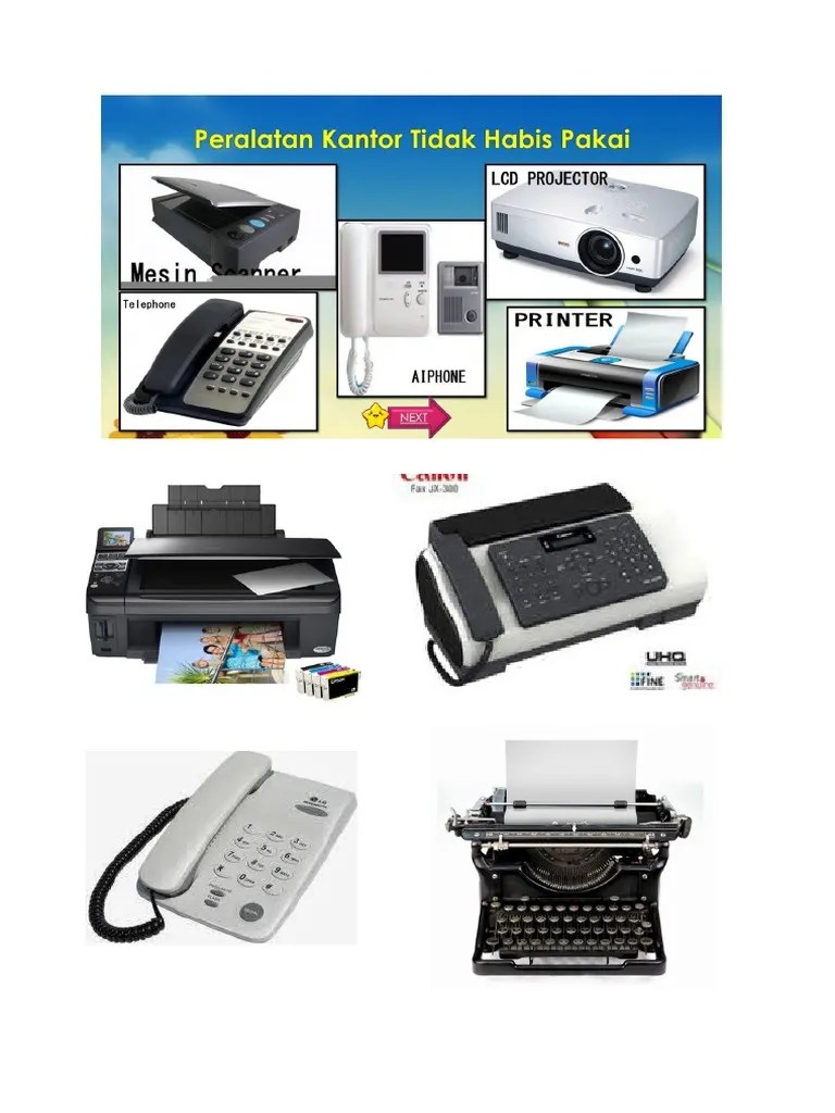 Peralatan Habis Pakai Kantor | PDF