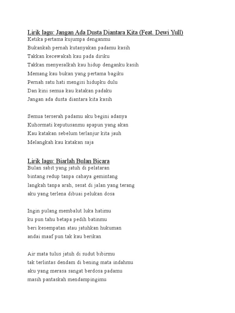 Lirik Lagu BRURI | PDF