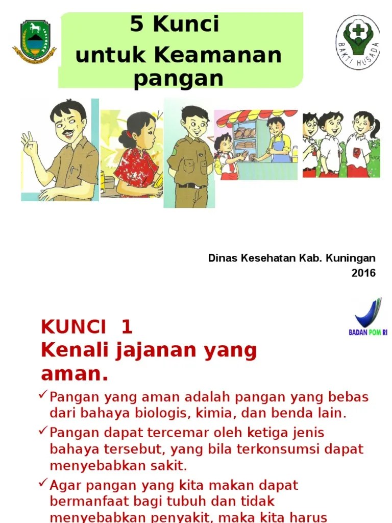 5 Kunci Keamanan Pangan | PDF