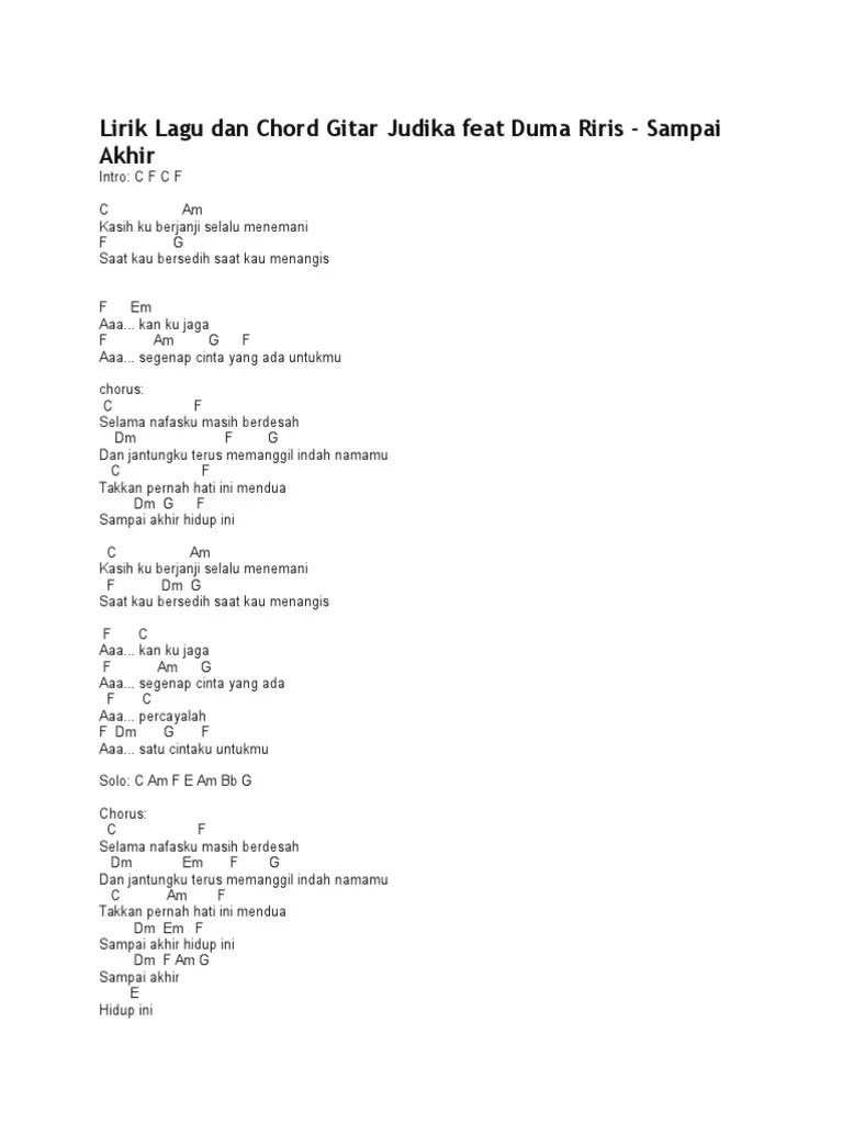 Jikalau Kau Cinta Chord Dasar - Chord Lagu Blog