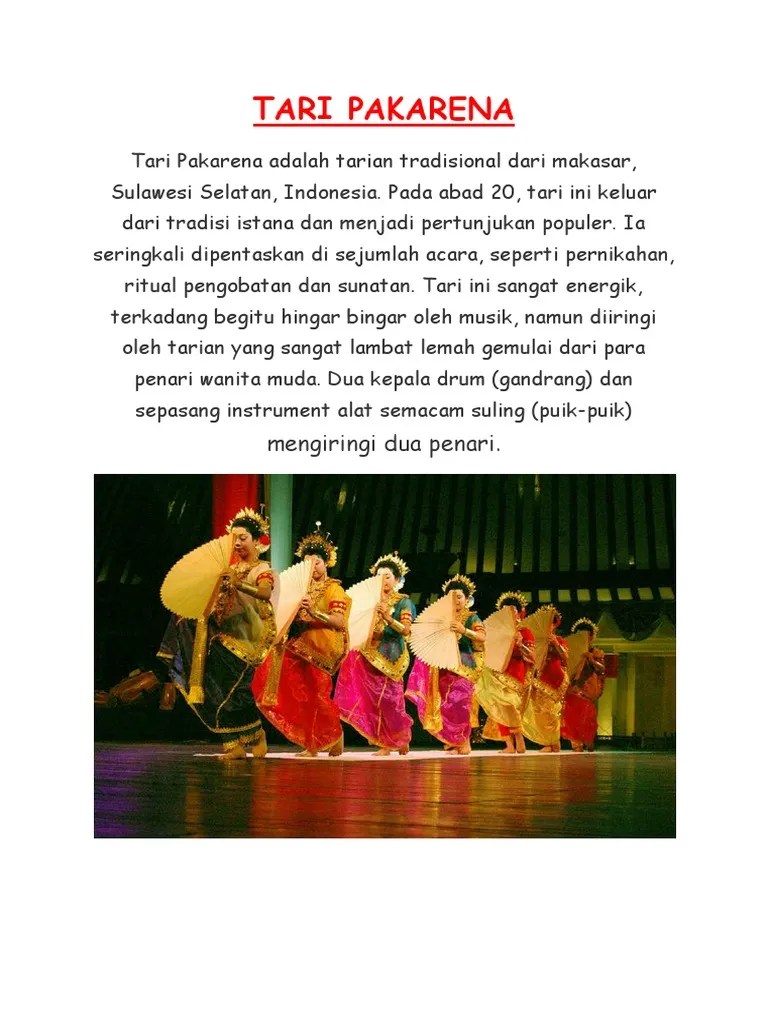 TARI Daerah Makassar | PDF