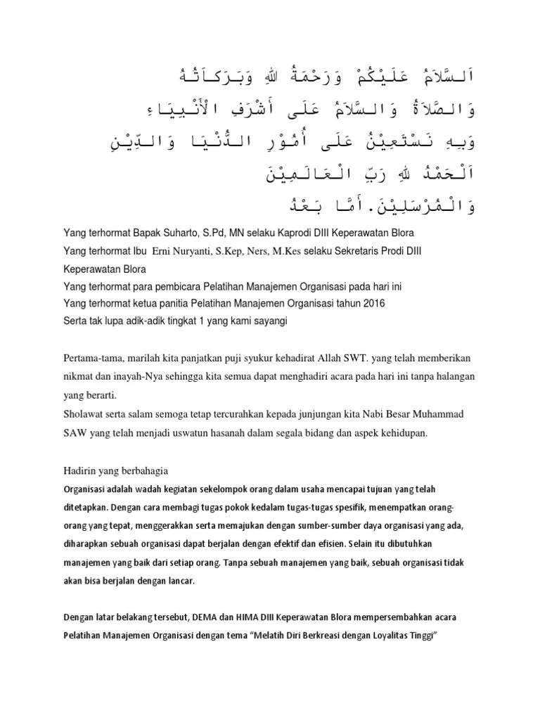 Teks MC Idul Adha | PDF