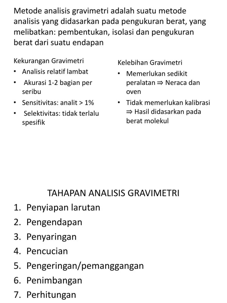 02 Gravimetri | PDF