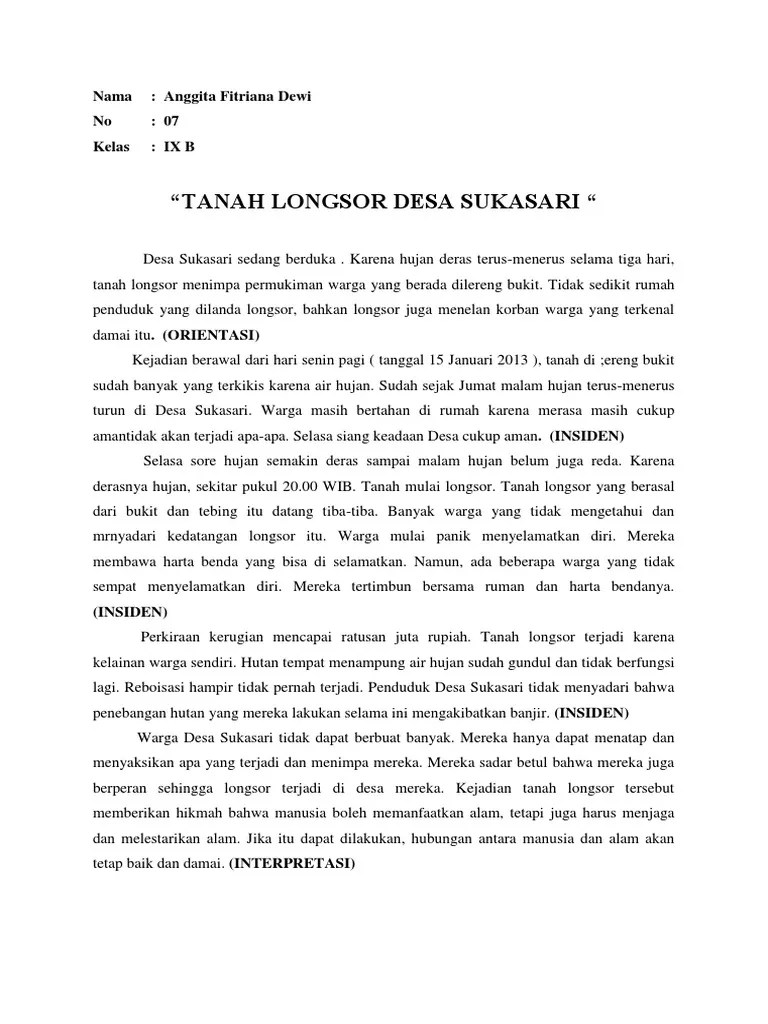 Contoh Teks Eksemplum Beserta Strukturnya - Mosaicone