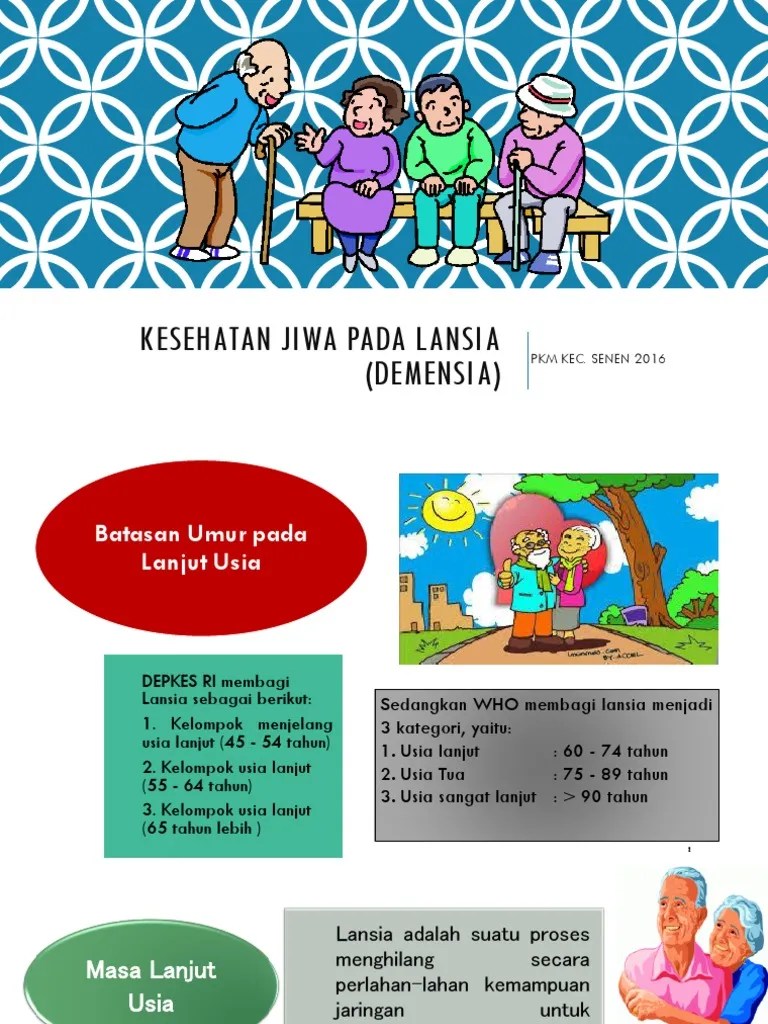 Kesehatan Jiwa Lansia | PDF