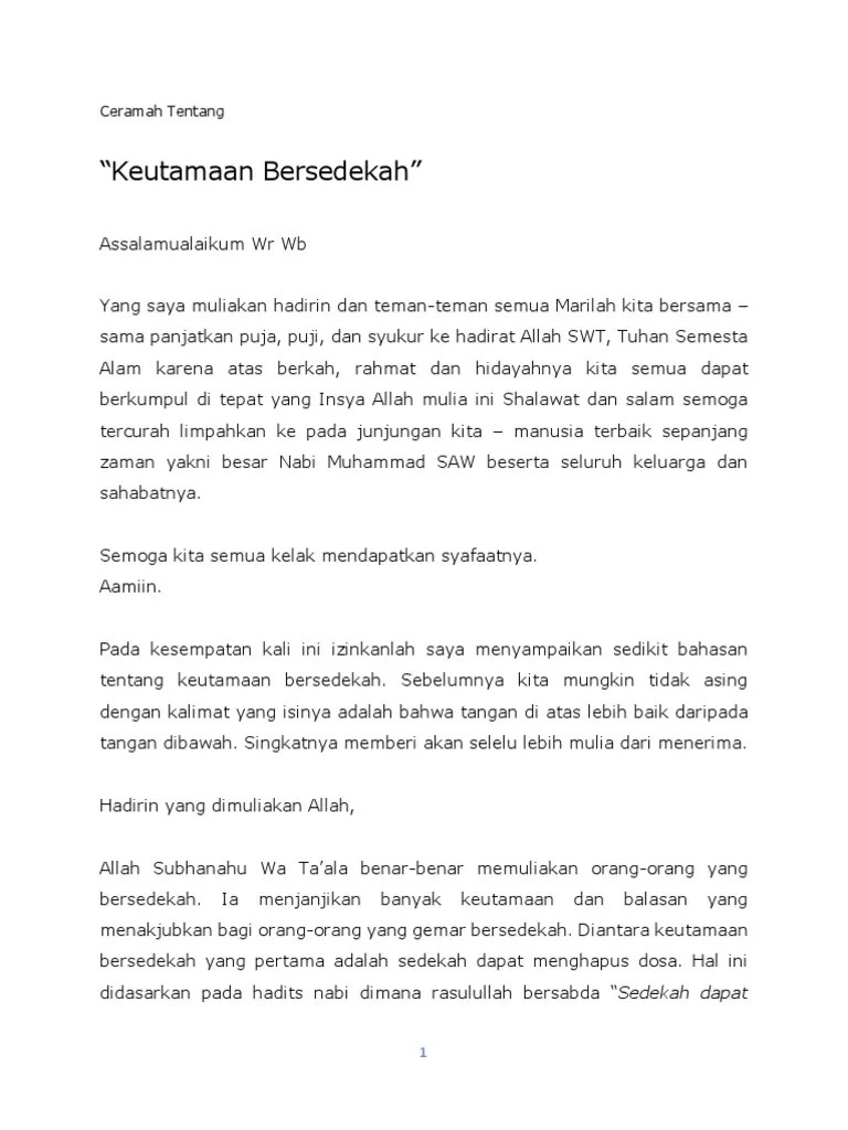 Ceramah Tentang | PDF