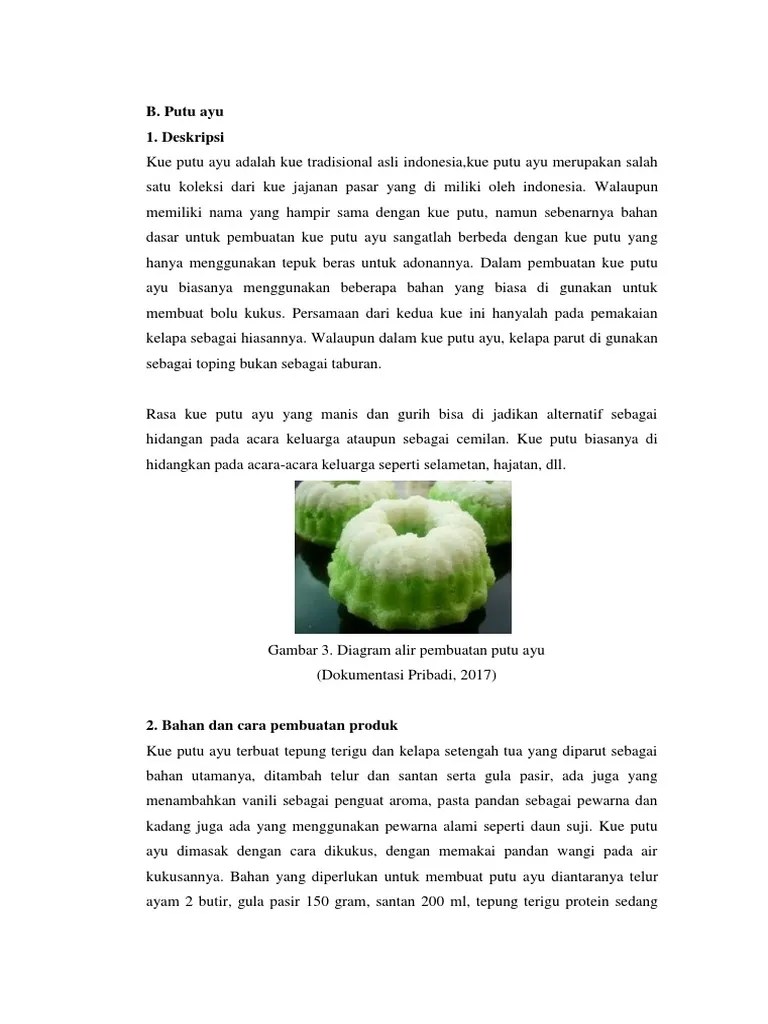 Kue Putu Ayu | PDF