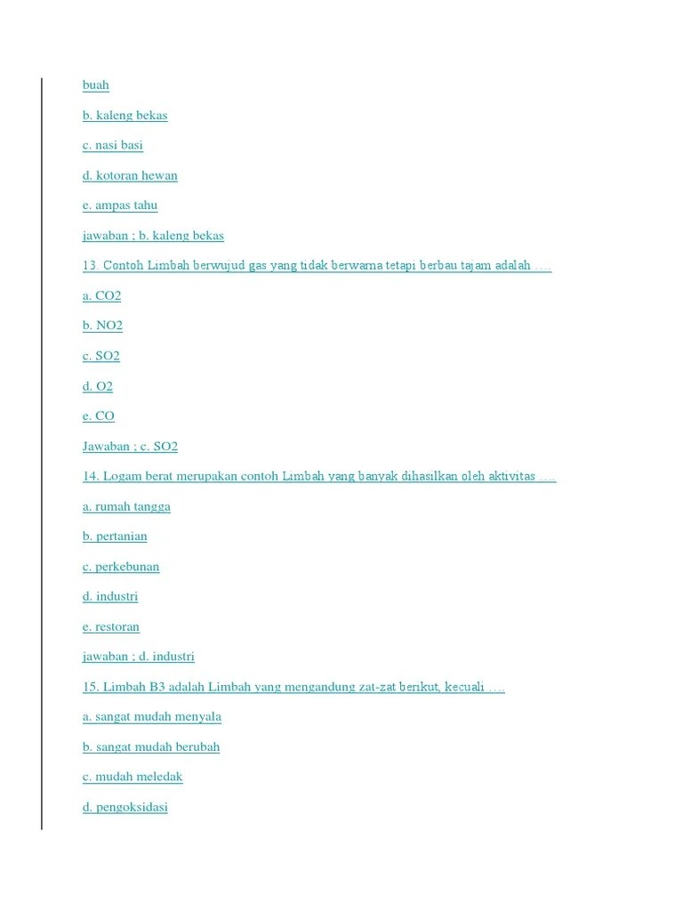 Logam Berat Merupakan Contoh Limbah Yang Banyak Dihasilkan Oleh Aktivitas –  Berbagai Contoh
