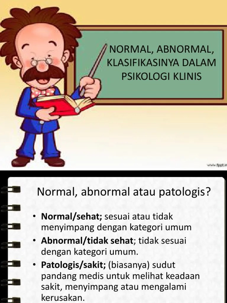 3 Konsep Normal Dan Abnormal Klasifikasi Gangguan Jiwa | PDF