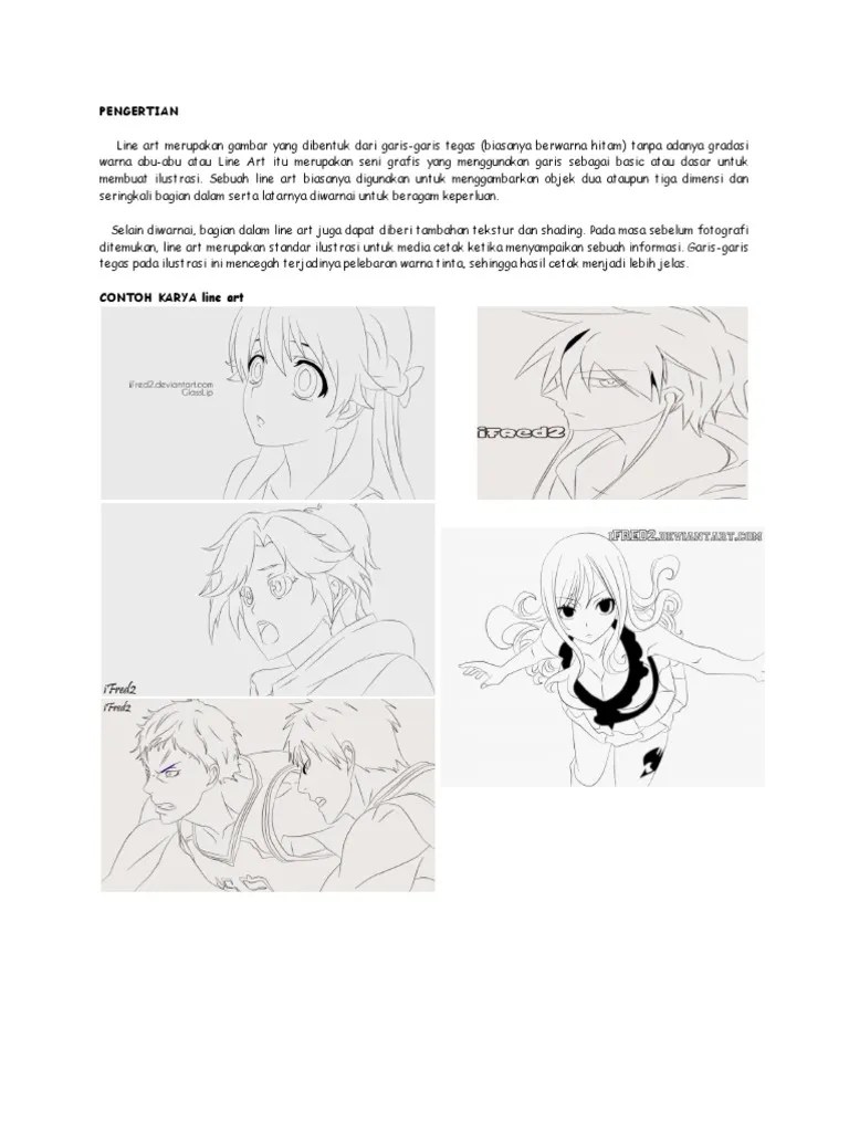 Pengertian Line Art | PDF