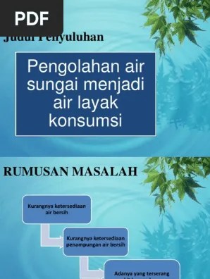 Penyuluhan Air Bersih Dan Sanitasi-2 | PDF