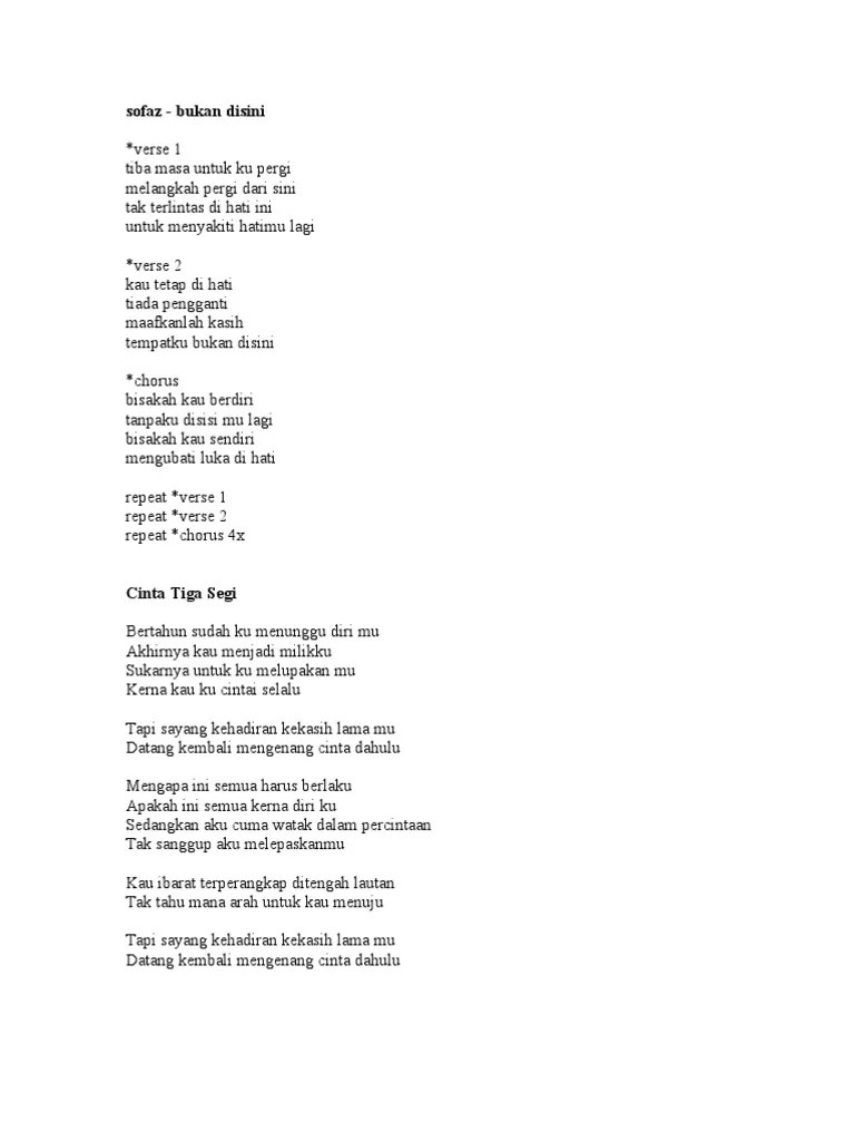 UNgu Kui Ingin Kau Tau Diriku Disini Menanti Dirimu - lasopabh