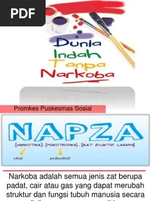 Penyuluhan NAPZA Di Sekolah | PDF
